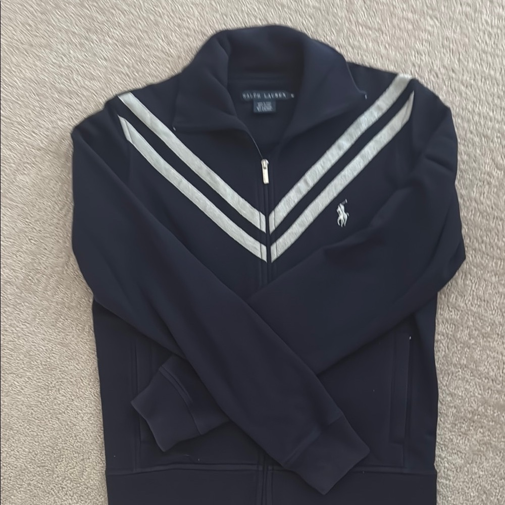 Polo by Ralph Lauren Men's Navy Sweater medium
